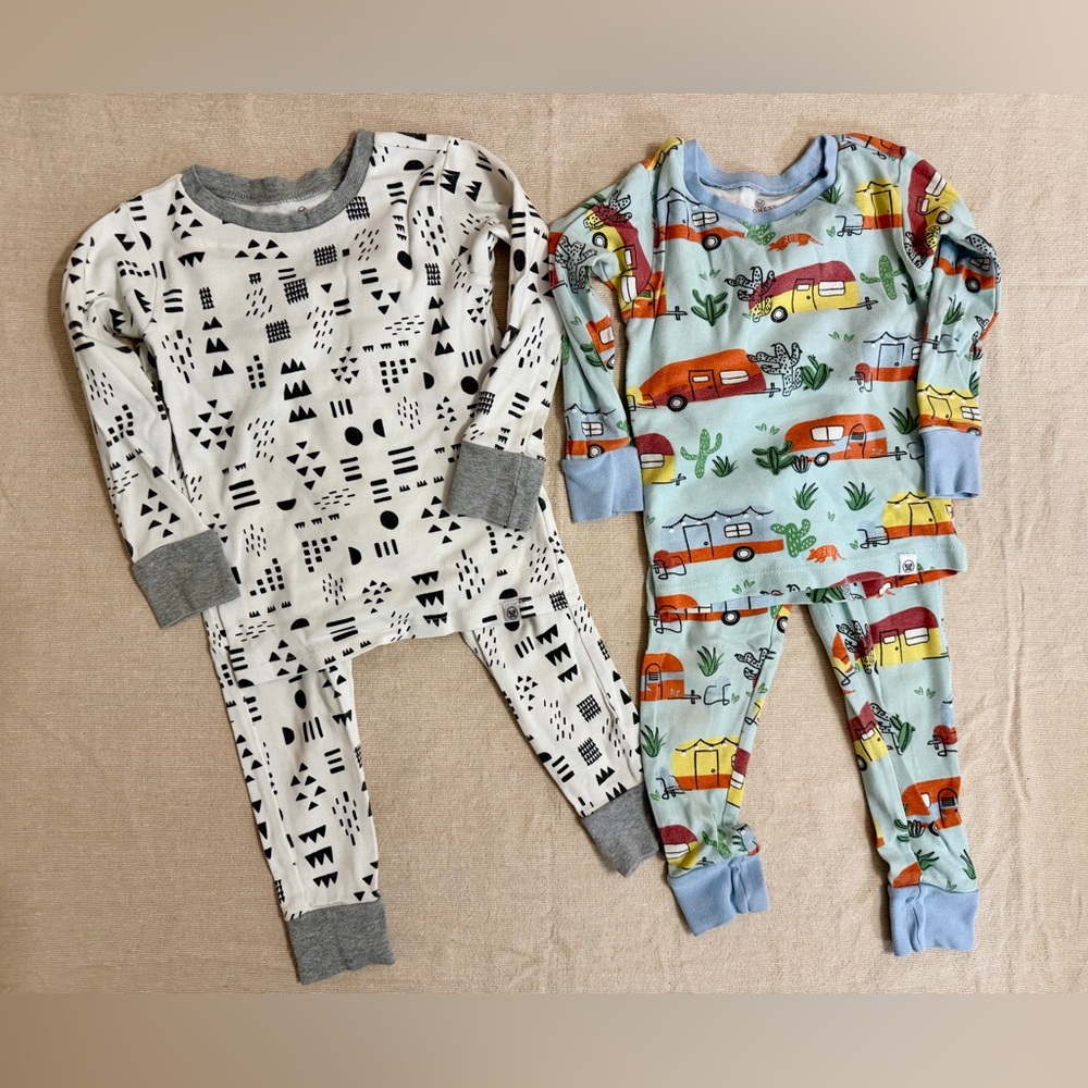 The Honest Company 100% organic cotton pajamas